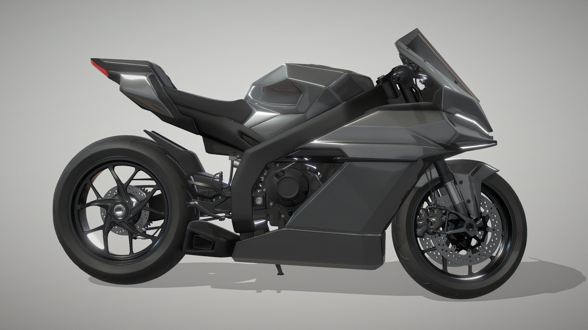 i modeled this based on my own concept and design, sportbike prototype called mav-1r

made in blender 3.3