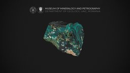 Pseudomalachite with concentric inner structure green, rocks, geology, crystal, romania, vr, ar, crystals, museum, minerals, inner, mineral, geoscience, cultural-heritage, earth-science, mineralogy, fibrous, photogrammetry, structure, rock, pseudomalachite, botryoidal, cobalcescu, concentric, phosphates, reniform