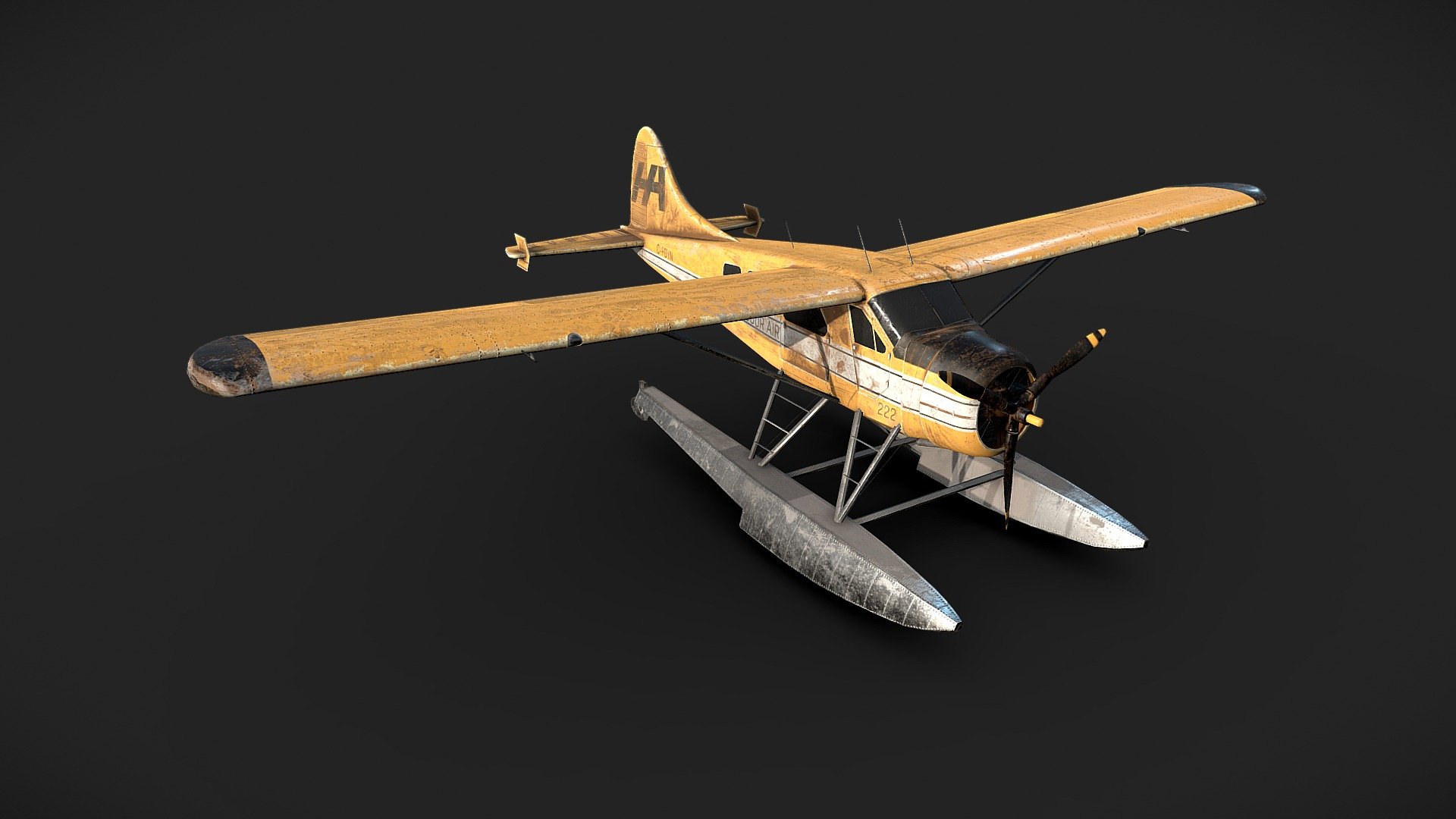 DHC-2 Beaver Seaplane (In House Project) Game Ready lowpoly DHC-2 Beaver Seaplane, modeling and texturing from scratch by 13 Particles.

For more artworks and updates follow us on:-

Instagram:- https://www.instagram.com/13particles/

Artstation:- https://thirteenparticles.artstation.com

Twitter:- https://twitter.com/13Particles

Facebook:- https://www.facebook.com/13Particles/

Linkedin:- https://www.linkedin.com/company/13particles