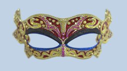 SculptJanuary18 - Mask #2 brasil, italy, stylish, shiny, mask, carnival, rio, venetian, sculptjanuary18