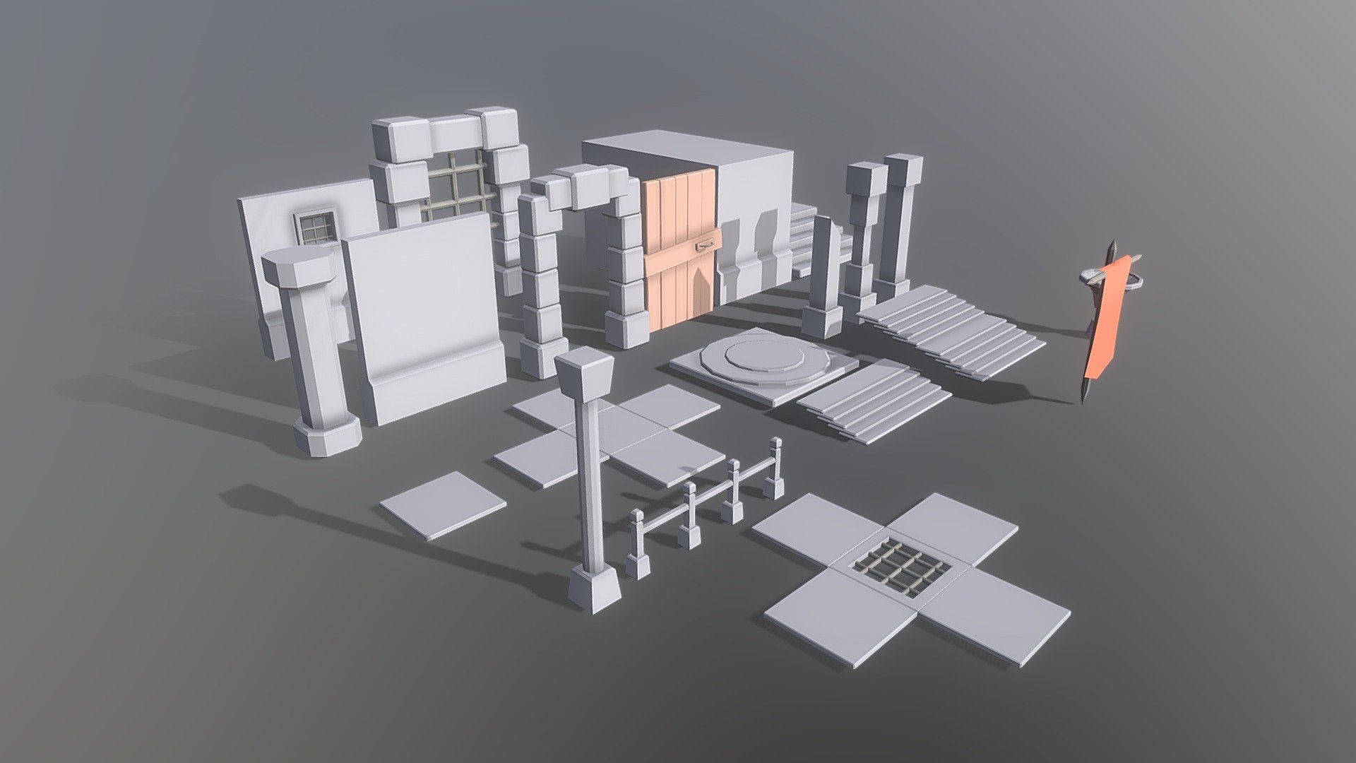 Fantasy Environment Assets Low poly
this is a low poly fantasy Environment assets game ready ,
feel free to use it in your Games and projects

Take OBJ and Mtl file together in Unity or Unreal game engine
or any Other engines.

Create your own Game level and scene design using the assets provided in this pack , i will add more pack for assets and props soon

Please follow me on sketchfab
Please Follow me on Instagram : www.instagram.com/K3DArt

Please write your views on my work in comments :)