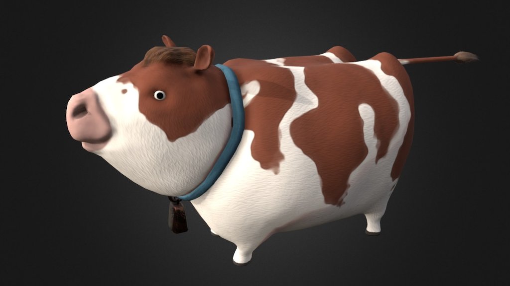This is an early version of the cow model for the game TAG (Trolls and gnomes)

Check out: http://trollsandgnomes.com/