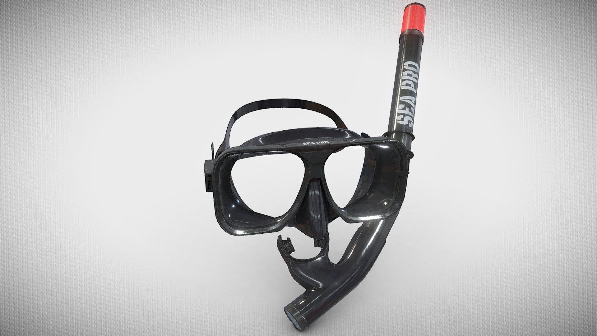 Snorkel set modelled in Blender and shaded in Substance Painter. 
Mesh and textures are optimised to be used in games.

The additional .zip file contains the original substance file of this project.

Please enjoy!
