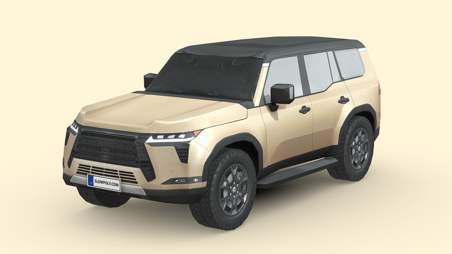 Buckle up and join the ride with our incredible 3D model car! With few polygons, it’s light, flexible, and realistic. High-quality textures bring it to life. Effortlessly integrate it into any project and let your creativity soar. Get ready for a thrilling journey!

If you love this 3d model and curious about how it’s done, visit our tutorial here: 
https://www.slowpoly.com/l/course 
unlock the technique, tool and trick to crafting this detailed-looking low poly car now!