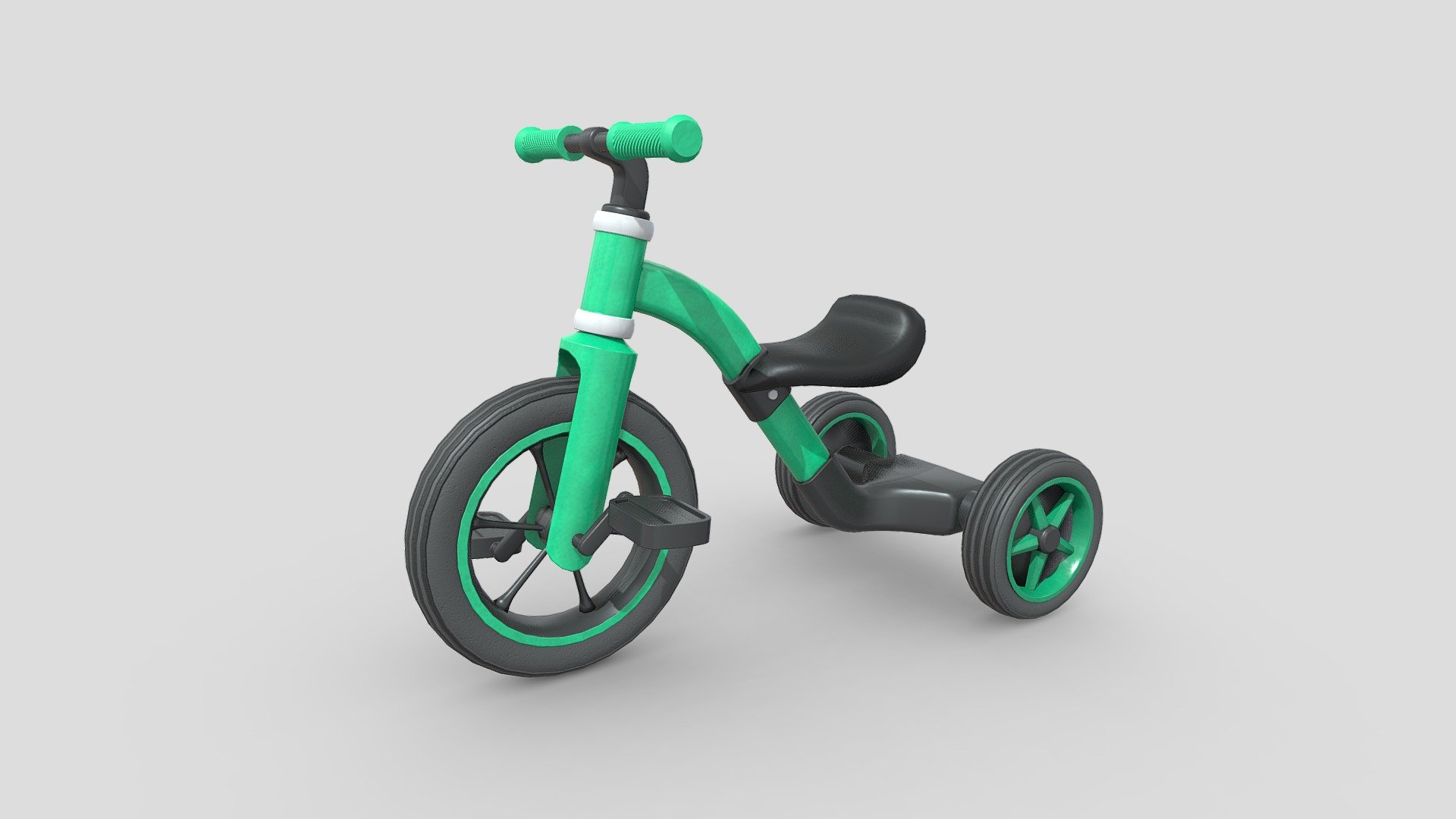 Kid Bike 3D Model by ChakkitPP.




This model was developed in Blender 2.90.1

Unwrapped Non-overlapping and UV Mapping

Beveled Smooth Edges, No Subdivision modifier.


No Plugins used.




High Quality 3D Model.



High Resolution Textures.

Polygons 8999 / Vertices 9662

Textures Detail :




2K PBR textures : Base Color / Height / Metallic / Normal / Roughness / AO

File Includes : 




fbx, obj / mtl, stl, blend

