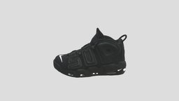 Supreme x Nike Air More Uptempo Black sports, shoes, nike, sneakers, supreme, sportswear, air