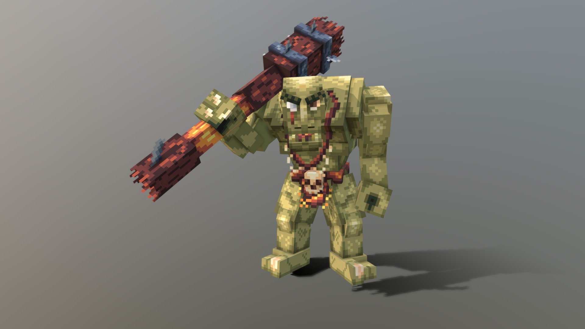 
An ogre (feminine: ogress) is a legendary monster usually depicted as a large, hideous, man-like being that eats ordinary human beings, especially infants and children.




An Ogre for Model Engine plugin.




Texture resolution - 32x32 

Fully animated: Idle, walk, attack(2 types) and death

For questions, please contact here: kaputtt#6610