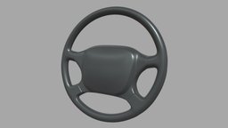 Steering Wheel Car 03 automobile, wheel, custom, leather, armchair, toy, printing, rally, electronic, steering, printable, hobby, steering-wheel, vehicle, car, sport, scalecar, scaleprinting