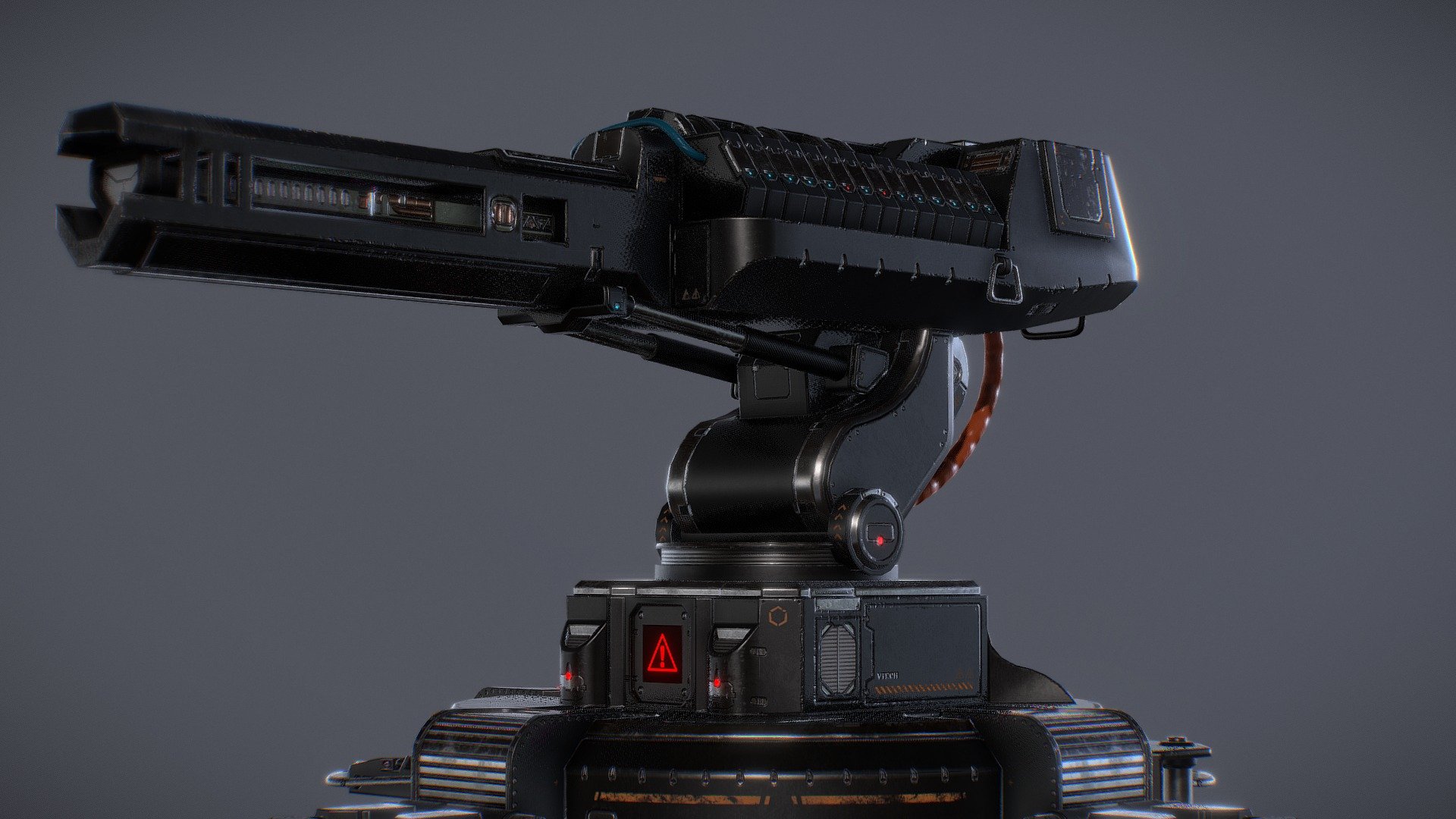 https://www.artstation.com/artwork/o305J
Felt a bit sci-fi this week and made a Gauss sci-fi turret, with of course a lot of cool glowy lights and metal plates.

The turret is game ready, its height is around 15m, and has 3 texture sets ( I could've used 2, just wanted the extra detail), packing 17k trists.