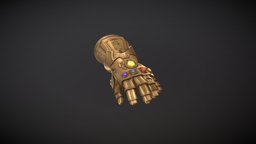 Thanos Infinity Gauntlet - human VR version vr, elder, virtualreality, avengers, infinity, gauntlet, gary, thanos, substancedesigner, garyelder, infinitygauntlet, unrea, avengersinfinitywar, substancepainter, maya, unity, zbrush, animation, animated, rigged, mulderach