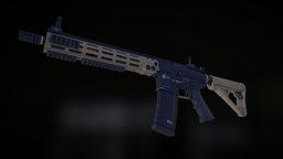 M4 (AR-15) | CoD:MWII m4a1, m4, hd, ar, m4a4, weapon, model, gun