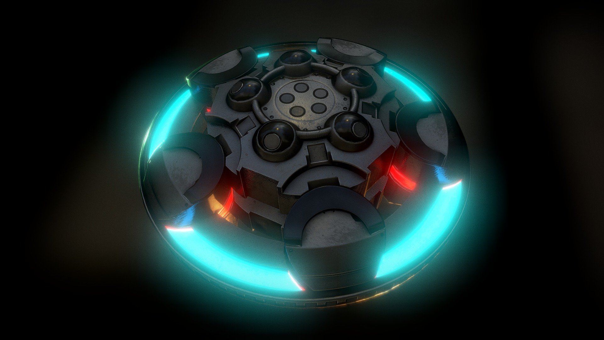 Here is my ufo type 1 out of my ufo collection.  

Modeled and animated in Blender for the textures I have used 3d-coat.  




UFO Type 8 

UFO Type 7  

UFO Type 6 

UFO Type 5  

UFO Type 4  

UFO Type 3  

UFO Type 2
