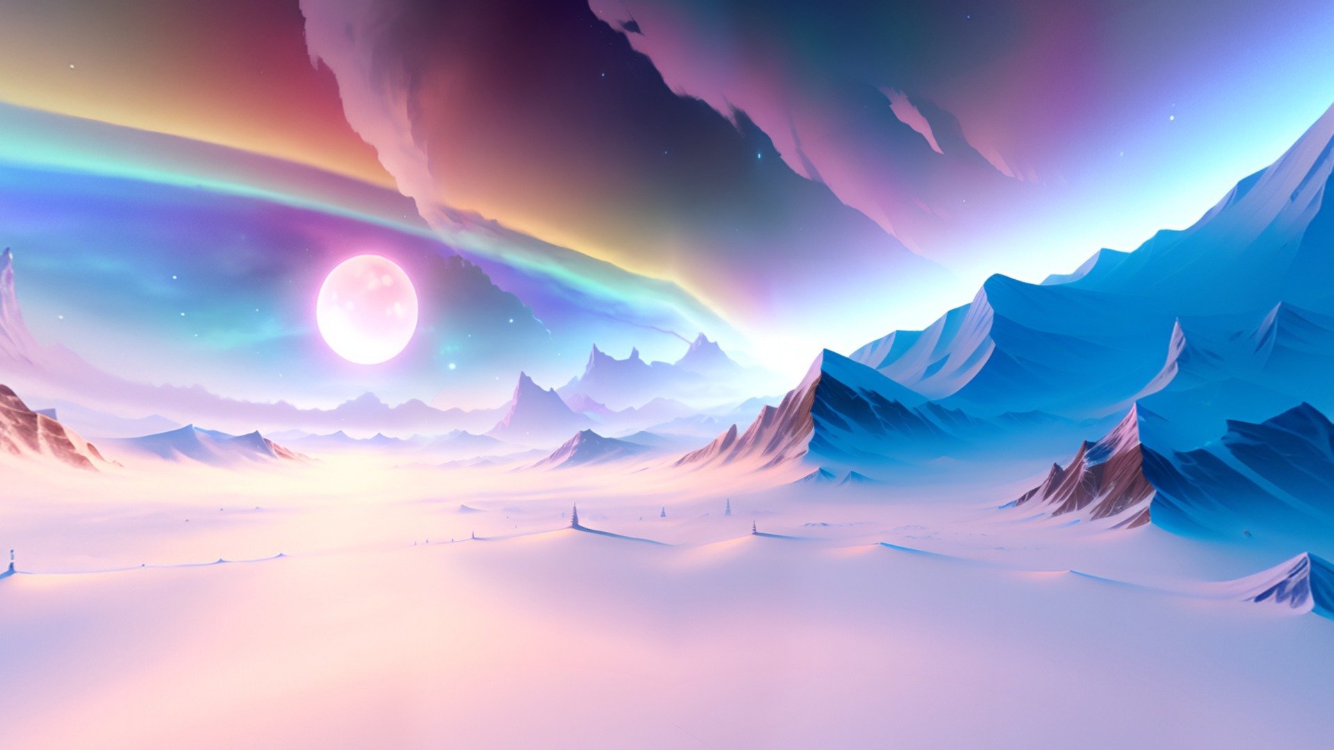 Beautiful stylized dreamy skybox. Perfect for beautiful, stylized environments and your rendering scene.

The package contains one panorama texture and one cubemap texture (png)

panorama texture: 6144 x 3072

cubemap texture: 6144 x 4608

The sizes can be changed in your graphics program as desired

( textures are under Other available downloads)

used: AI, Photoshop

*-------------Terms of Use--------------

Commercial use of the assets provided is permitted but cannot be included in an asset pack or sold at any sort of asset/resource marketplace or be shared for free*