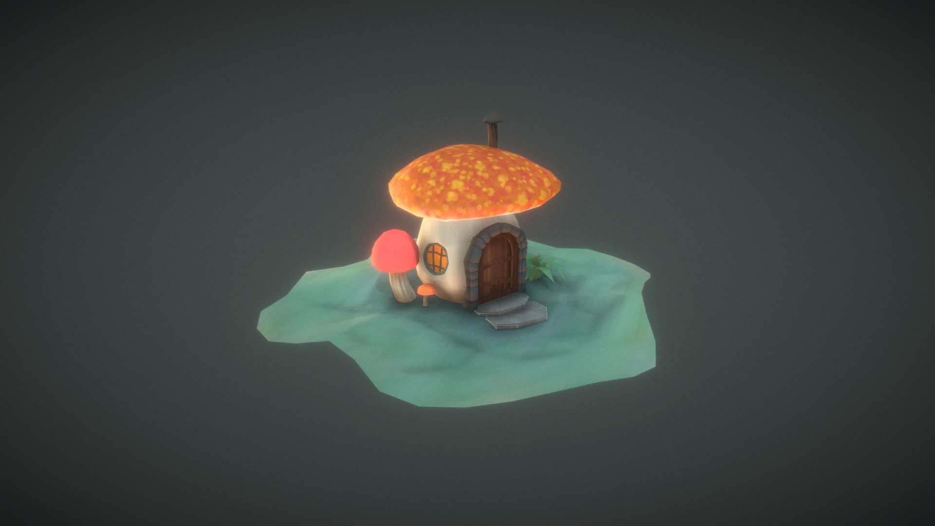 Low poly Mushroom house
My fisrt model in Sketchfab =))

26/09/2021