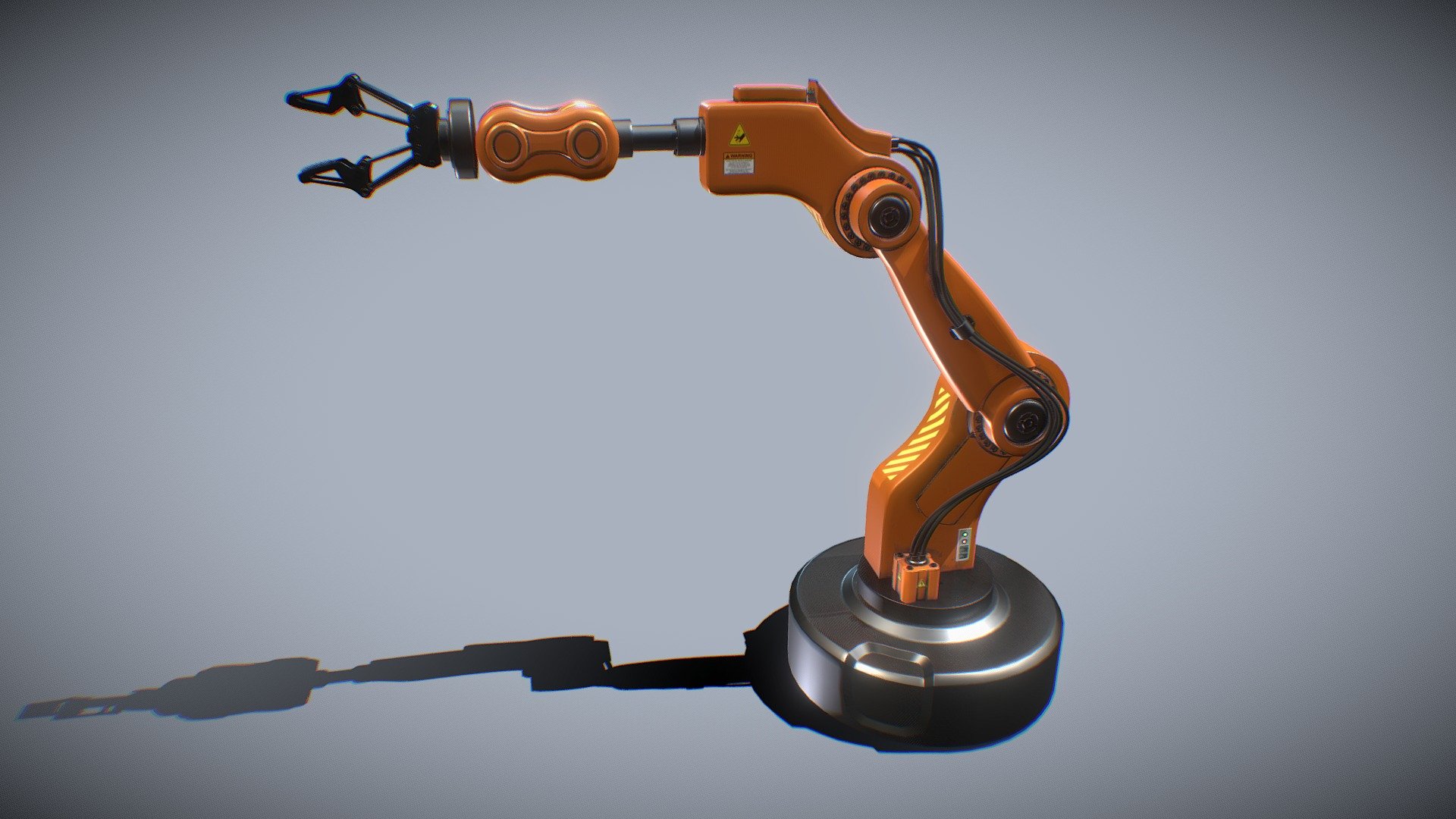 Industrial Mechanical Arm 3d Model made and rigged in Maya and texturized in Substance Painter 3D. This is my first model uploaded here!!
More in my ArtStation: https://www.artstation.com/sergio_molina_3d