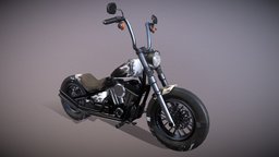 Custom Chopper bike, custom, chopper, motorcycle, biker, honda, harley, davidson, tuning, harley-davidson