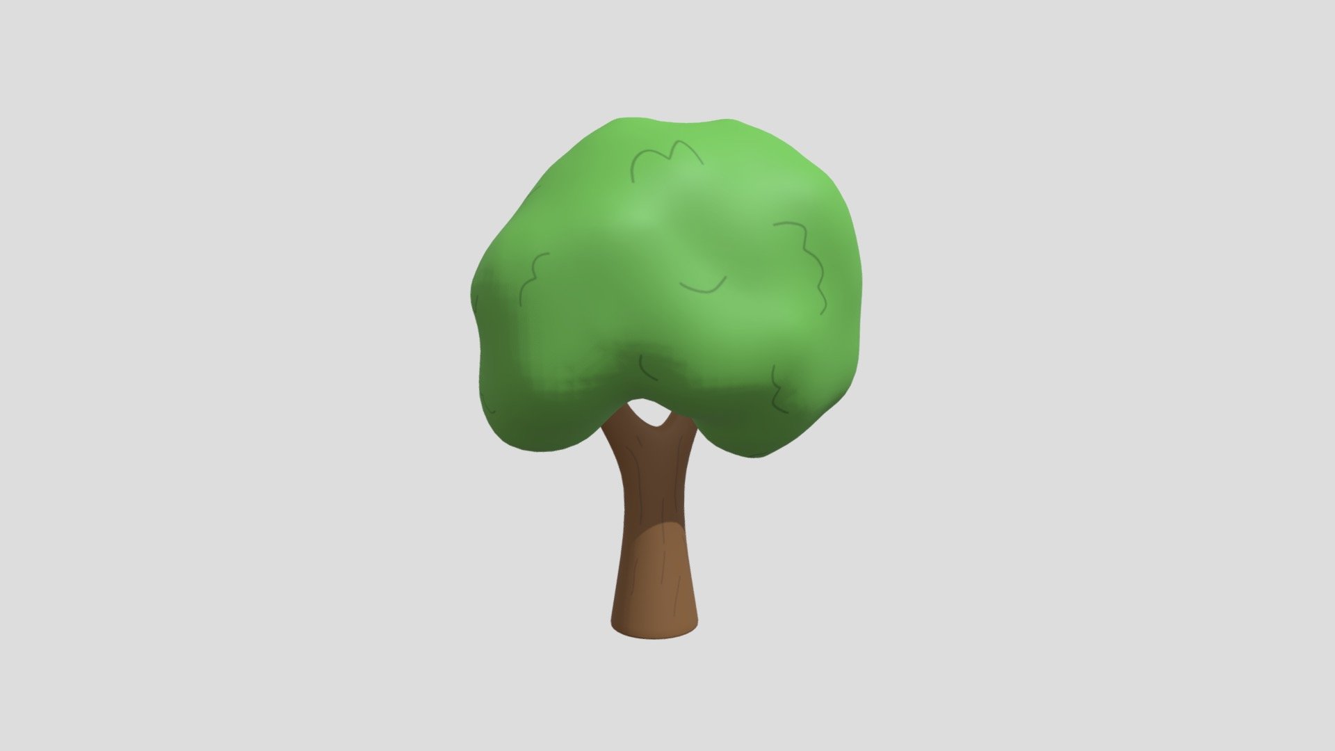 Textures: 1024 x 1024, Two colors on texture: Brown and green.

Materials: 1 - Toon Tree

One model with 4 shapes.

Smooth shaded.

Non-Mirrored.

Subdivision Level: 1

Origin located on bottom-center.

Polygons: 8716

Vertices: 4362

Formats: Fbx, Obj, Stl, Dae.

I hope you enjoy the model!