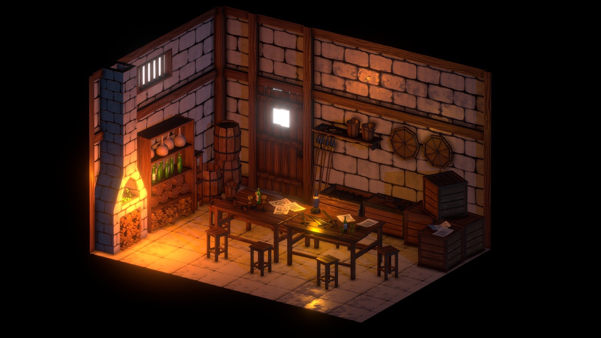 

For this project I challenged myself to create my own textures from scratch, I used Sketchbook on my cell phone to draw (that is, the textures were made with my finger 😅), then I did a refinement in Photoshop on the Desktop.

Created for the &ldquo;Sketchfab Weekly Art Challenge 2022&ldquo;

Week 21 (June) - Theme: Isometric

Follow me                                                                            

ArtStation:https://www.artstation.com/rafaelbr873d                 

Instagram:https://www.instagram.com/rafaelbr873d/              

Twitter:https://twitter.com/RafaelBR873D                                

Youtube:https://www.youtube.com/RafaelBR873D