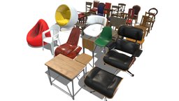 Chairs Pack / Chair Collection office, room, modern, wooden, ornate, set, desk, chairs, seat, pack, lounge, eames, antique, collection, stylish, furniture, designer, seating, living, comfy, seats, elegant, bundle, luxurious, dining, garder, talabano, chair, home, plastic, interior, ball, simple