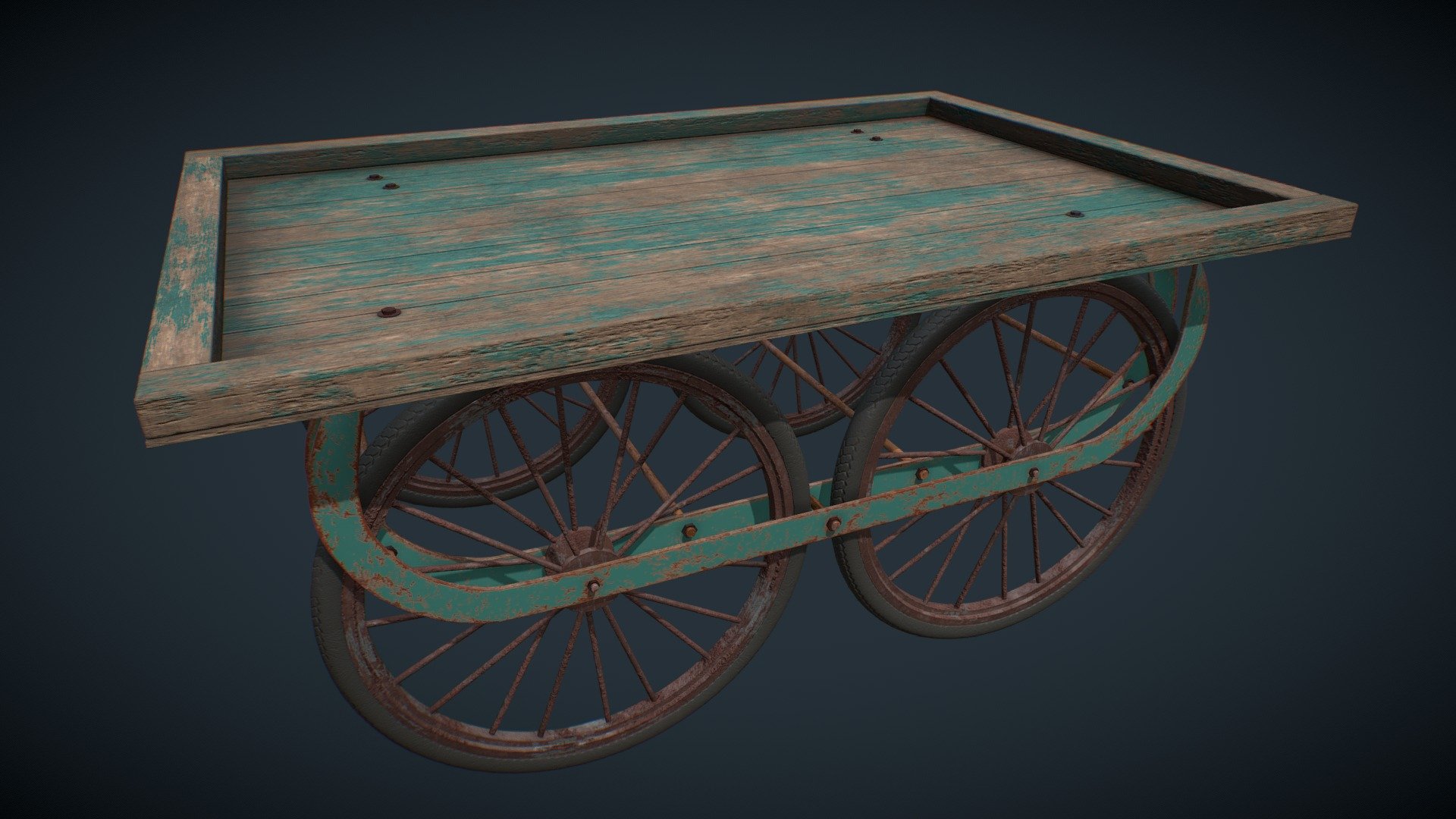 Hath Gaadi Thela used to carry pull luggages and also used by small vendors to sell things
PBR Texture ready. All textures included with the file
This model and can be used in any kind of game engine and you can use it for visualisation purpose also.
Please feel free to ask for any assistance or for any other format.