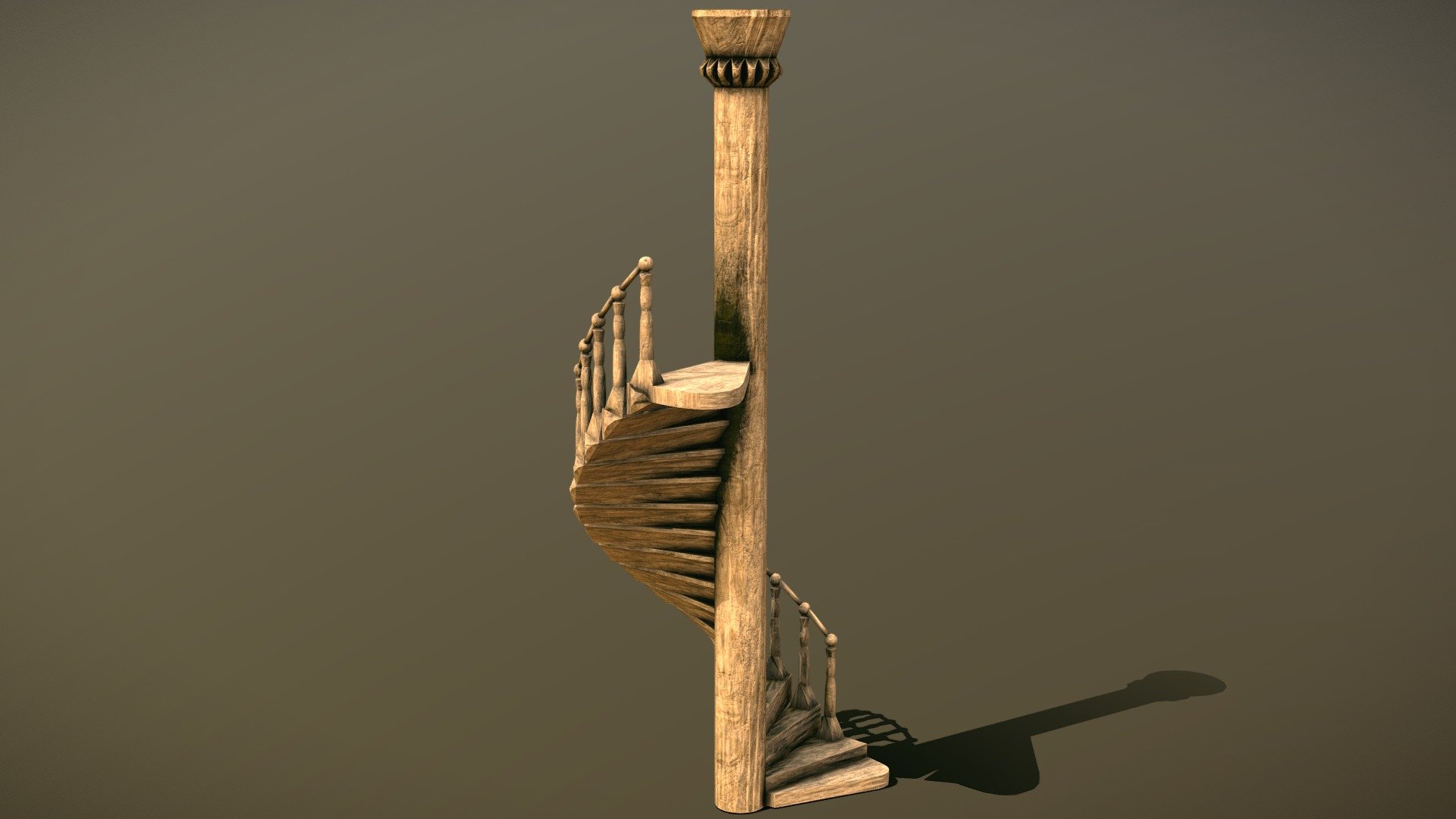 About:
Ancient/medieval/fantasy stylized spiral staircase.







Ornate Spiral Staircase (Antique/Victorian/Vintage Stylized))

Metal Spiral Staircase (Industrialization/Steampunk Stylized)





Used Software:



Blender (2.92)

Substance Painter (2020.2.2)
