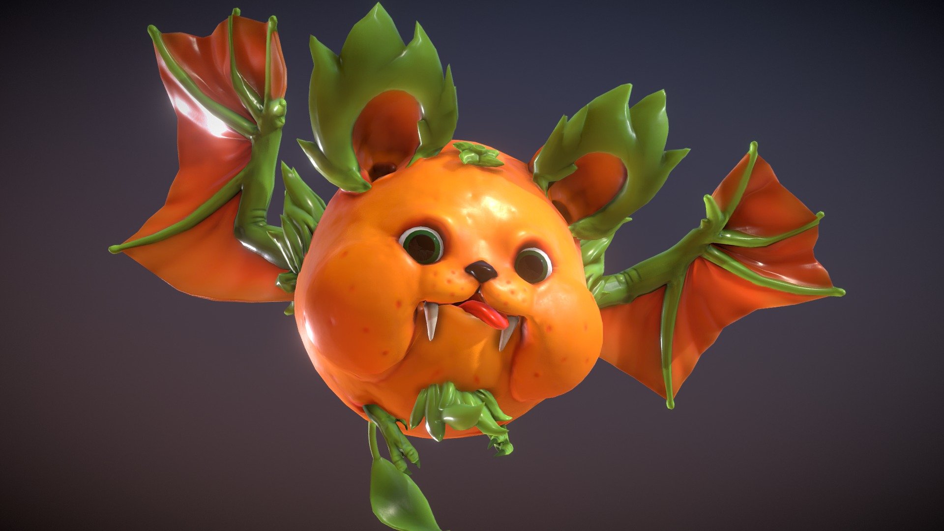 Follow my Artstation for more: https://www.artstation.com/pasco295

One of the early enemies in a project im making.  Try's to hide in piles of fruit or hang from orange trees until provoked.

If anyways want to see more/wips follow my Twitter: https://twitter.com/Pasco295/status/990573209903878145