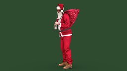 Bad Santa winter, ice, comic, santa, xmas, christmas, gift, holiday, cheers, claus, santaclaus, alcohol, comiccon, hohoho, happynewyear, newyear, merry-christmas, drunk, jagermeister, booze, man, fantasy, male, 2022