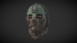Level IV Military Ballistic Facemask armor, vest, bulletproof, army, mask, balaclava, facemask, callofduty, cod, mercenary, pmc, ballistic, modernwarfare, military, nikto