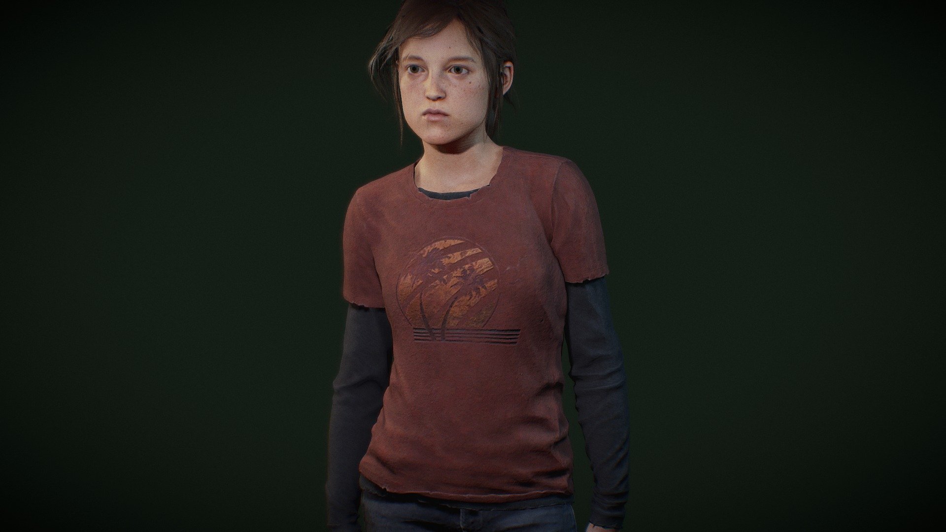 Support me by buying this model: https://skfb.ly/oOSVn

The Last of Us. Bella as Ellie, morphs made in blender. Rigged. Idle with Mixamo animation. BLENDER file format.