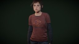 ELLIE Bella Girl thelastofus, ellie, bella, ramsey, elliewilliams, girl, rigged