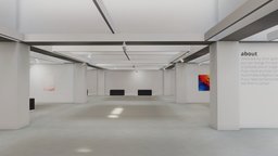VR Art Gallery 2020 L Baked + Max Scene vr, gallery, architecture, 3dsmax, 3dsmaxpublisher, art, archaeology