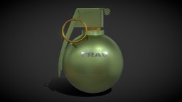 Modern Grenade V1 E3 modern, grenade, cs, epic, strike, counter, csgo, duty, counterstrike, call, callofduty, warzone, weapon, unity, game, lowpoly, military, war, of
