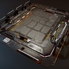Sci-Fi Elevator #2 (Animated) gaming, quixel, hangar, elevator, science-fiction, modeling, asset, photoshop, 3dsmax, scifi, sci-fi, spaceship, gameready