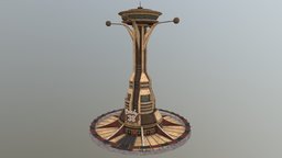 Lucky 38 3dart, newvegas, substance, unity, unity3d, building, fallout, lucky38