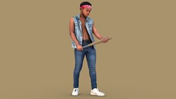 Urban Warrior Standing vest, warrior, people, standing, urban, gang, casual, afroamerican, leader, crowd, bit, man, street, male, worldwide