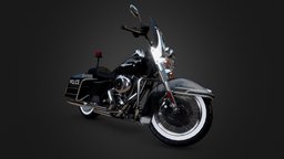 Harley-Davidson Police bike, police, motorbike, motorcycle