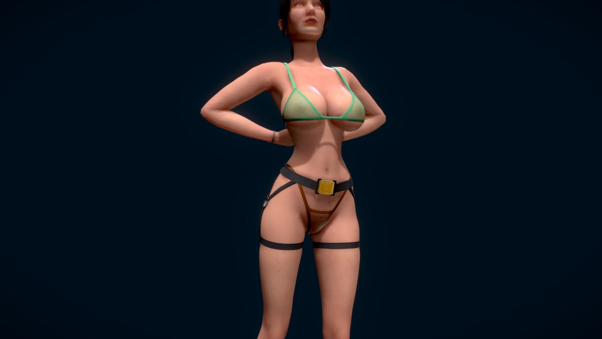 Model with separate parts that can be easily removed or hidden. Hiigh quality textures.
