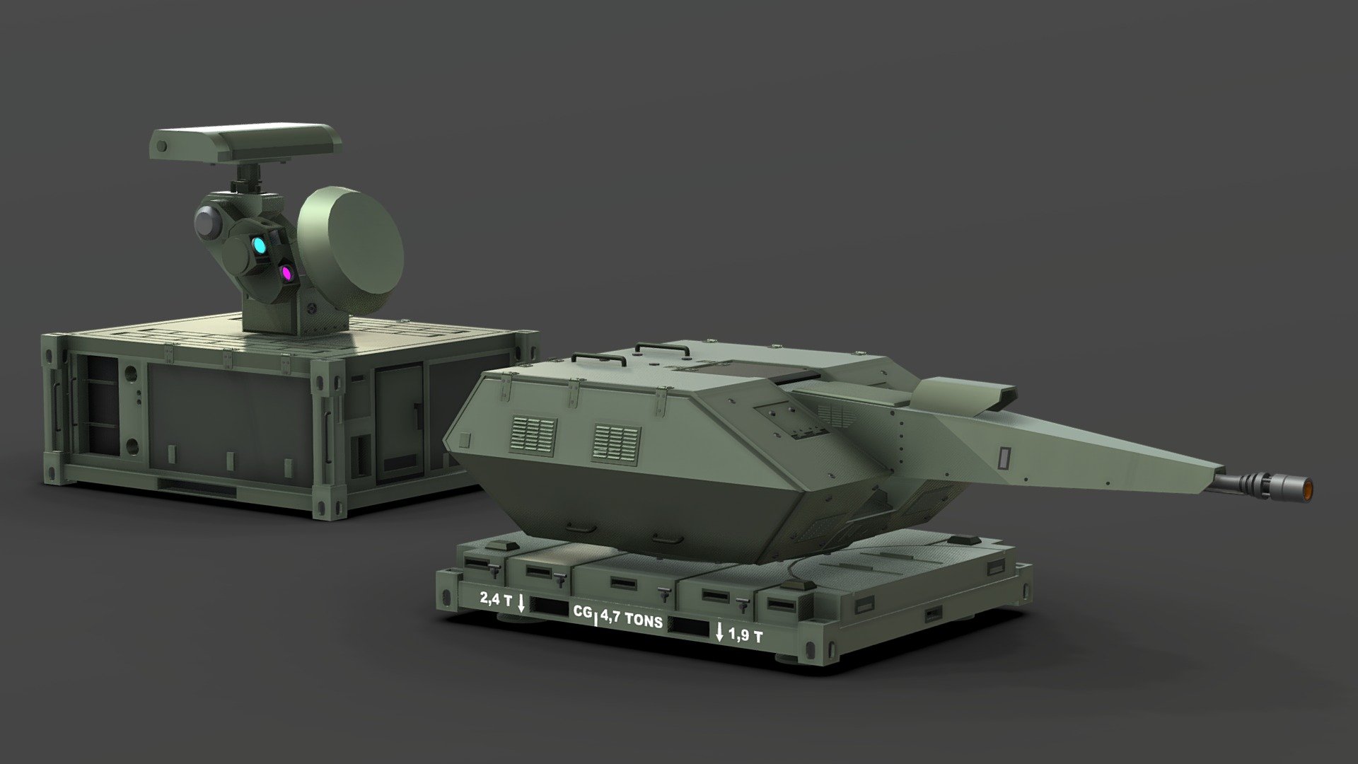 Skyshield air-defence system is a modular, light weight, short range air defense (SHORAD) system developed by the Swiss corporation Oerlikon Contraves (now a subsidiary of Rheinmetall of Germany). The successor to the Skyguard defense system, Skyshield is intended to rapidly acquire and destroy threatening aircraft and missiles, as well as to fulfill a C-RAM role.