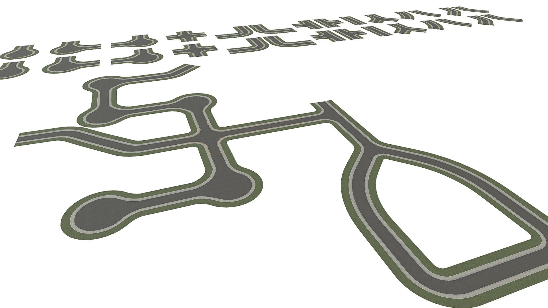 Available for purchase on the fab marketplace:

https://www.fab.com/listings/7b36c3ef-351e-44d6-bd54-16c59572fbe2

Detailed Description Info:

Model: Modular Roads


Media Type: 3D Model 


Geometry: Quads/Tris 


Polygon Count: 5924


Vertice Count: 3464


Textures: Yes 


Materials: Yes 


Rigged: No 


Animated: No 


UV Mapped: Yes 


Unwrapped UV’s: Yes-Overlapping

|||||||||||||||||||||||||||||||||||