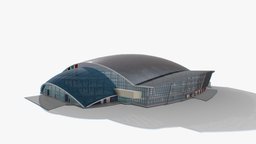 Stadium updated stadium, football, basketball, big, huge, ready, park, hall, town, arena, large, olimpic, render, 3d, model, city, building, sketchfab, sport, download, simple