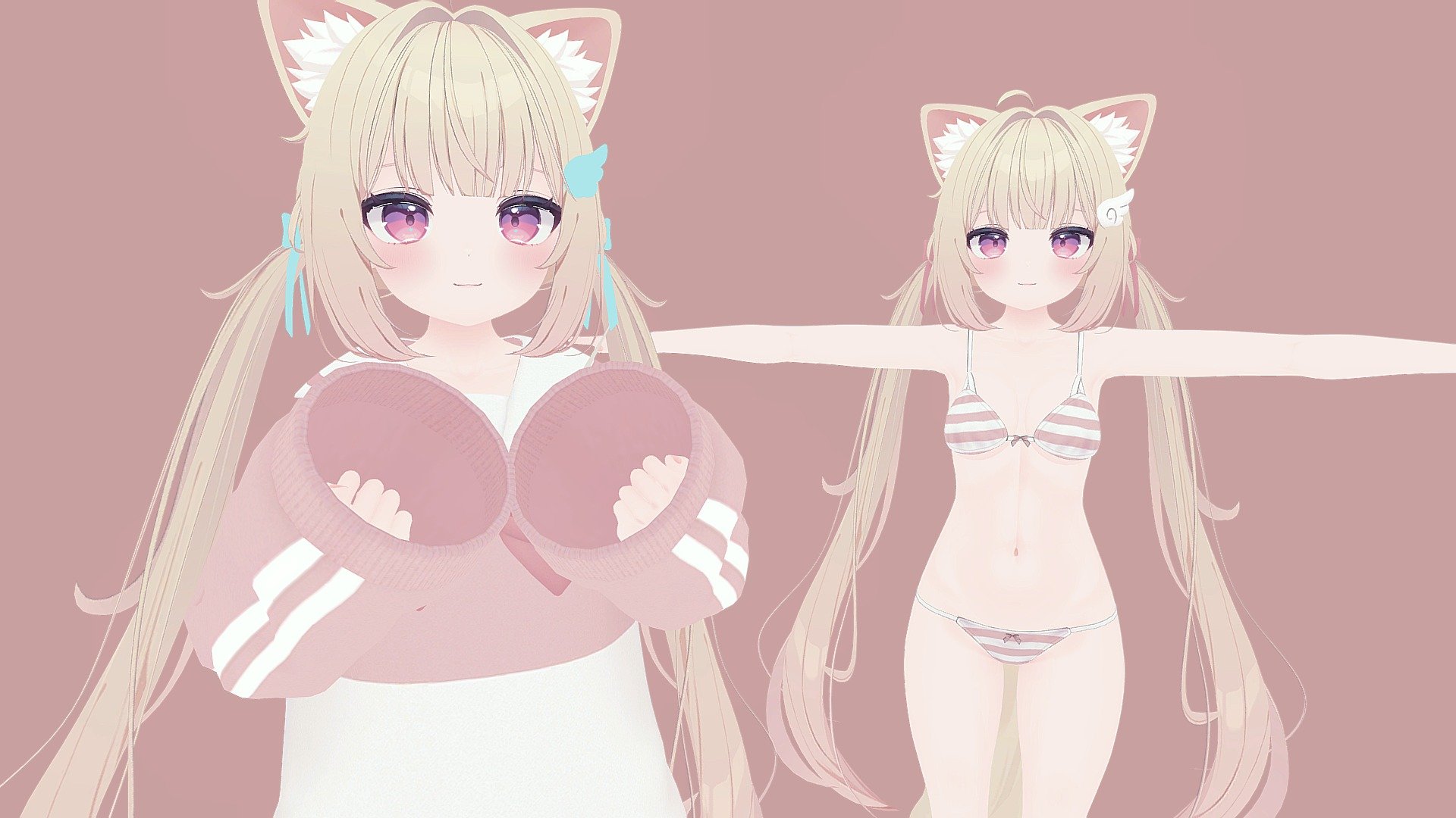 Model Containing
Full Bone
Expression
Full Textures