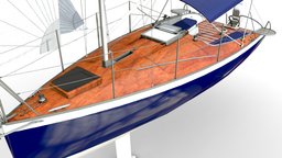 Small Sail Yacht Wooden shark, fish, games, white, yacht, fishing, people, sail, animals, private, luxury, dock, 3dart, sailing, ocean, pier, sailboat, sailor, great, jaw, port, greatwhiteshark, motorboat, infographic, fishes, cruise, trip, watercraft, recreational, oceanlife, ship, sea, boat, unbranded, yachtboat, createdwithai, infografica, smallyacht, woodenyacht