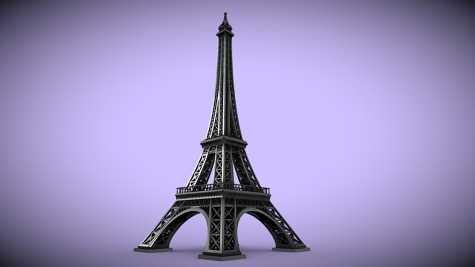 La tour Eiffel - Blender 2.9 - Free download 

The Eiffel Tower is a puddled iron tower 324 meters high located in Paris, at the north-western end of the Champ-de-Mars park on the banks of the Seine in the 7th arrondissement. Its official address is 5, avenue Anatole-France.

the model is ready for 3D printing.