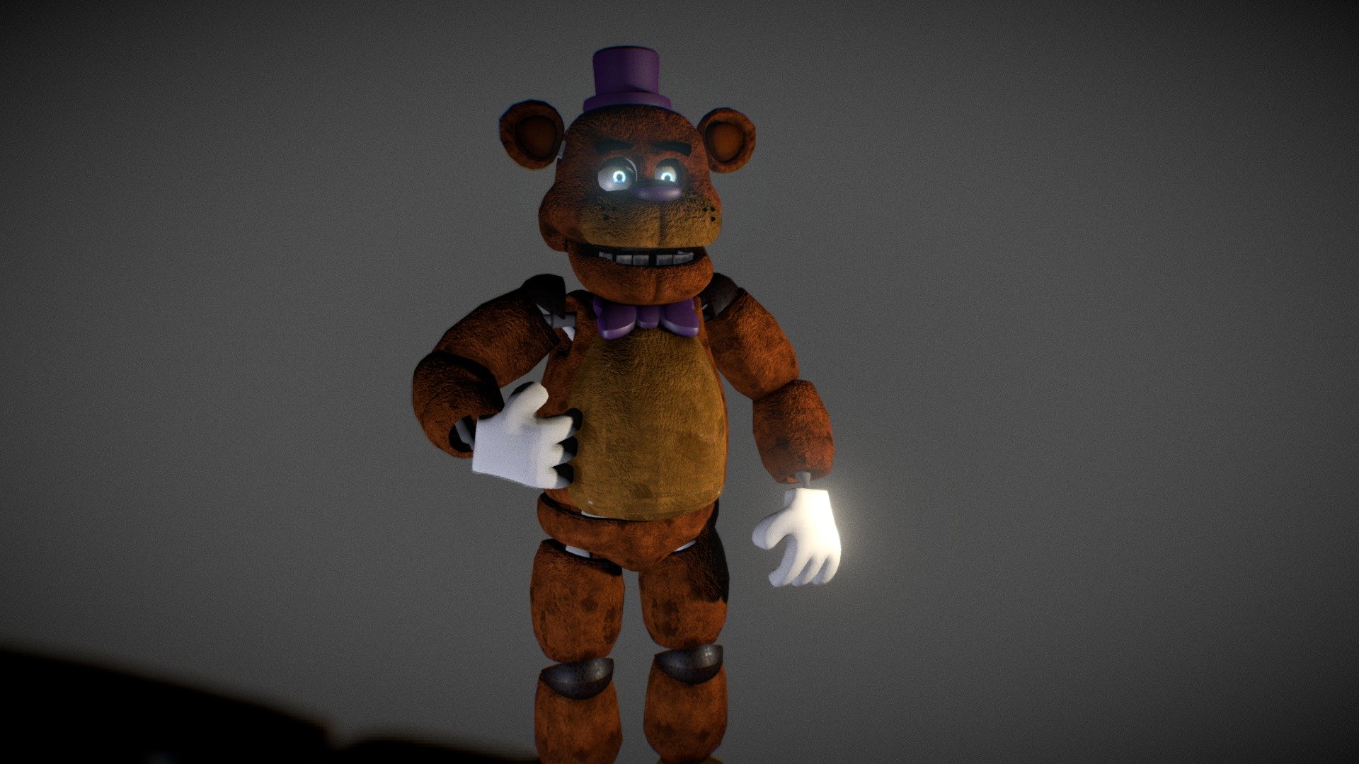 Classic Freddy is back! Are you ready for Classic Freddy? 

Blasted from the past for your special day! Enjoy pizza! Watch the show!  Don't leave your parents too far behind!   Don't trust strangers who offer free pizza and candy! If you do, Freddy'll come to your rescue!