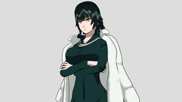 One Punch Man - Fubuki onepunchman, saitama, vrchat, fubuki, vtuber, girl, anime