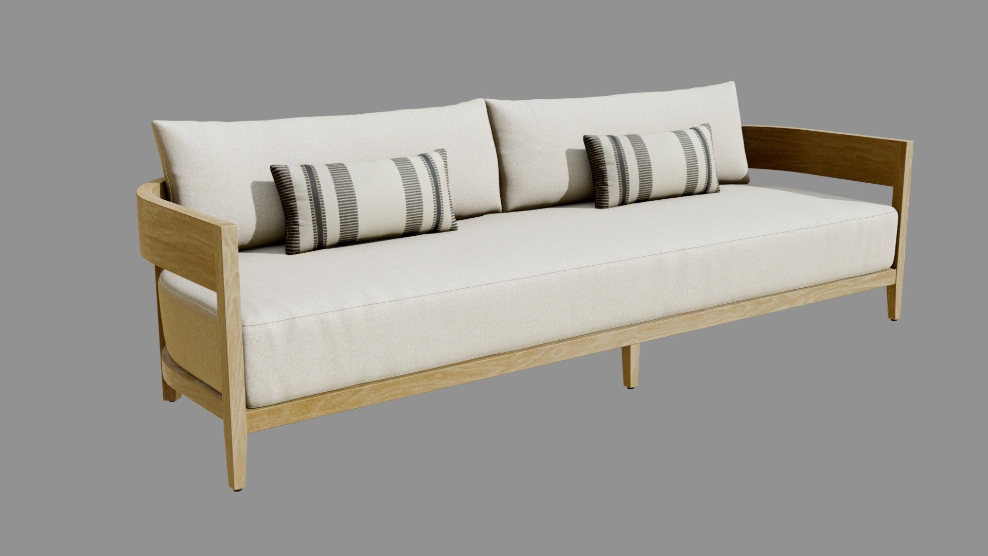 High-quality 3d model of a Restoration Hardware Balmain Outdoor Sofa

14659 polygons
15022 vertices