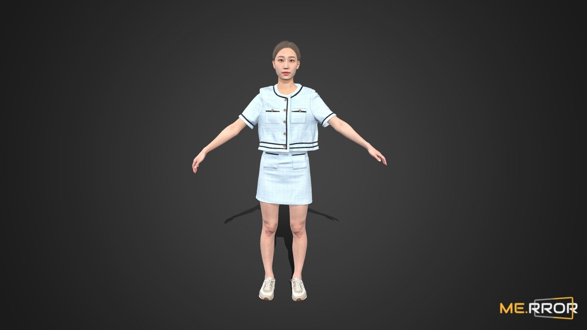 ME.RROR


From 3D models of Asian individuals to a fresh selection of free assets available each month - explore a richer diversity of photorealistic 3D assets at the ME.RROR asset store!

https://me-rror.com/store




[Model Info]




Model Formats : FBX, MAX

Texture Maps (8K) : Diffuse, Normal, Opacity

If you encounter any problems using this model, please feel free to contact us. We'd be glad to help you.



[About ME.RROR]

Step into the future with ME.RROR, South Korea's leading 3D specialist. Bespoke creations are not just possible; they are our specialty.

Service areas:




3D scanning

3D modeling

Virtual human creation

Inquiries: https://merror.channel.io/lounge