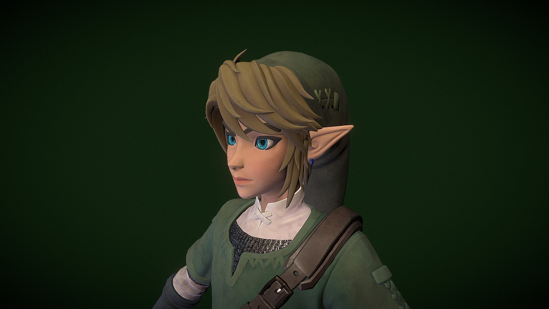 A Stylized Fan art of Link from Twilight Princess.
Made on Zbrush , retopo on Maya and Texture in Substance Painter.
I'm a huge fan of Twilight Princess and it was the first zelda I've played .