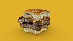 Burger burger, food, 3dscanning, mcdonalds, photogrammetry, polycam