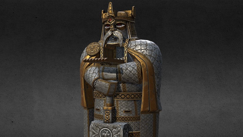 Dwarf Siege Tower I created for Creative Assemblys Warhammer - Total War game , all assets where create by myself.